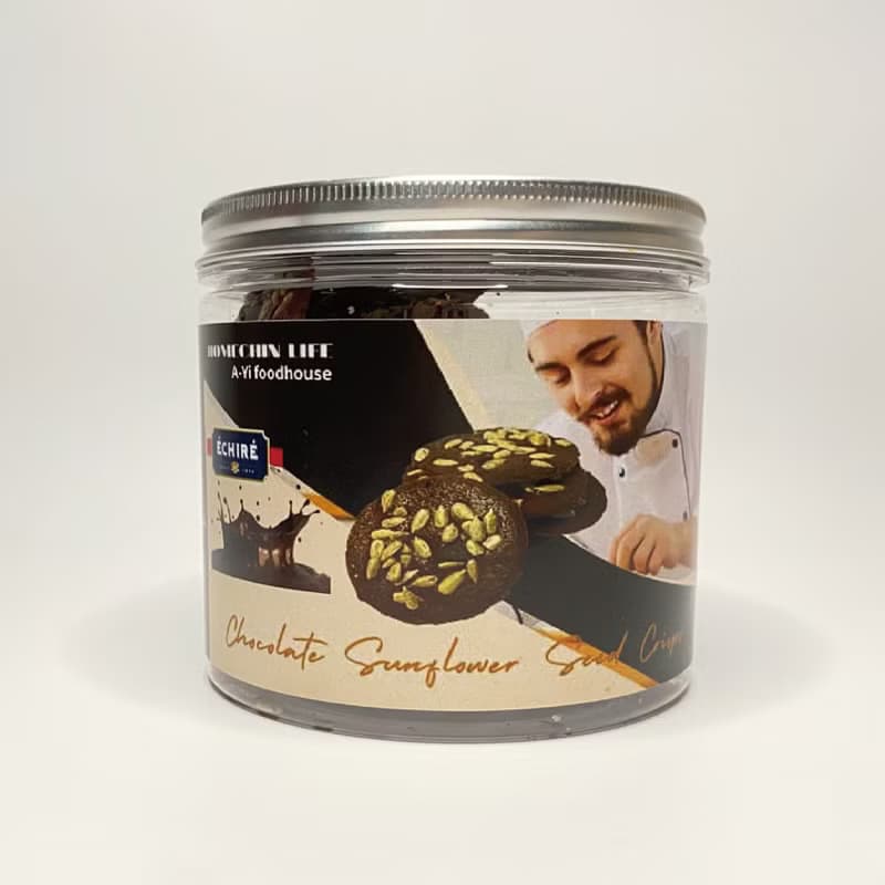 鴻琴生活阿儀美食屋_巧克力葵瓜子脆片