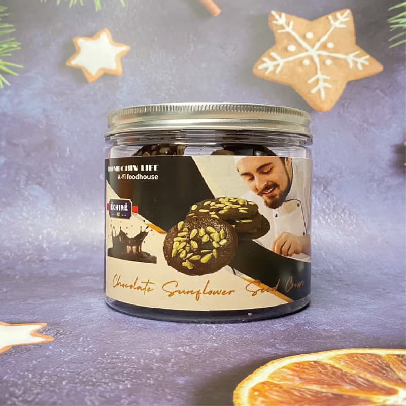 鴻琴生活阿儀美食屋_巧克力葵瓜子脆片