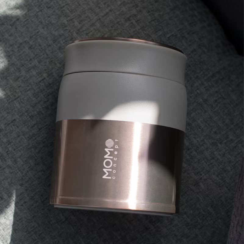 日本 MOMOCONCEPT Lupinus 燜燒食物罐 玫瑰金瓶身 380ml 5色可選