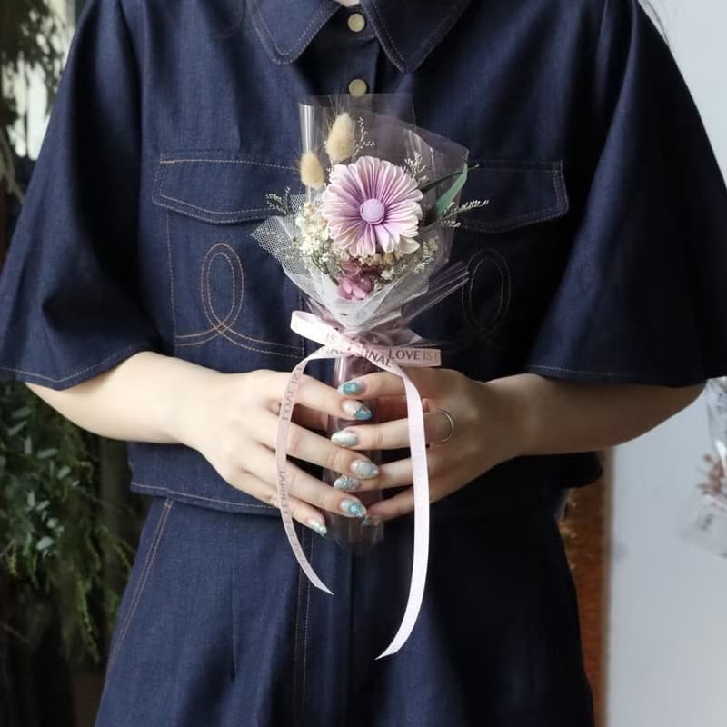 伴伴 | 繁星款乾燥擴香小花束( 附提袋 ) 畢業花束 畢業季 乾燥花