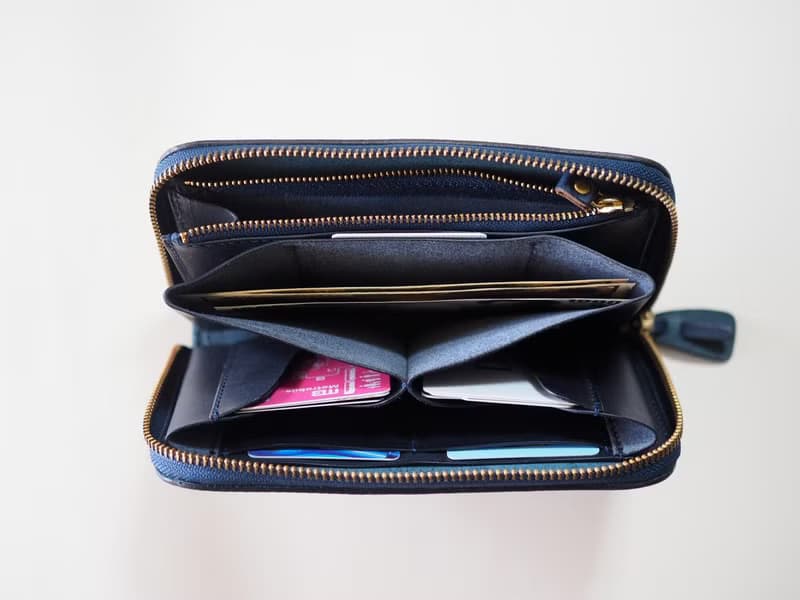 【限定品】あまる財布 / ネイビー