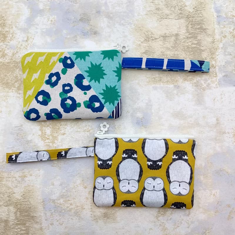 咕咕貓頭鷹—鋪棉錢包/零錢包/化妝包/收納包