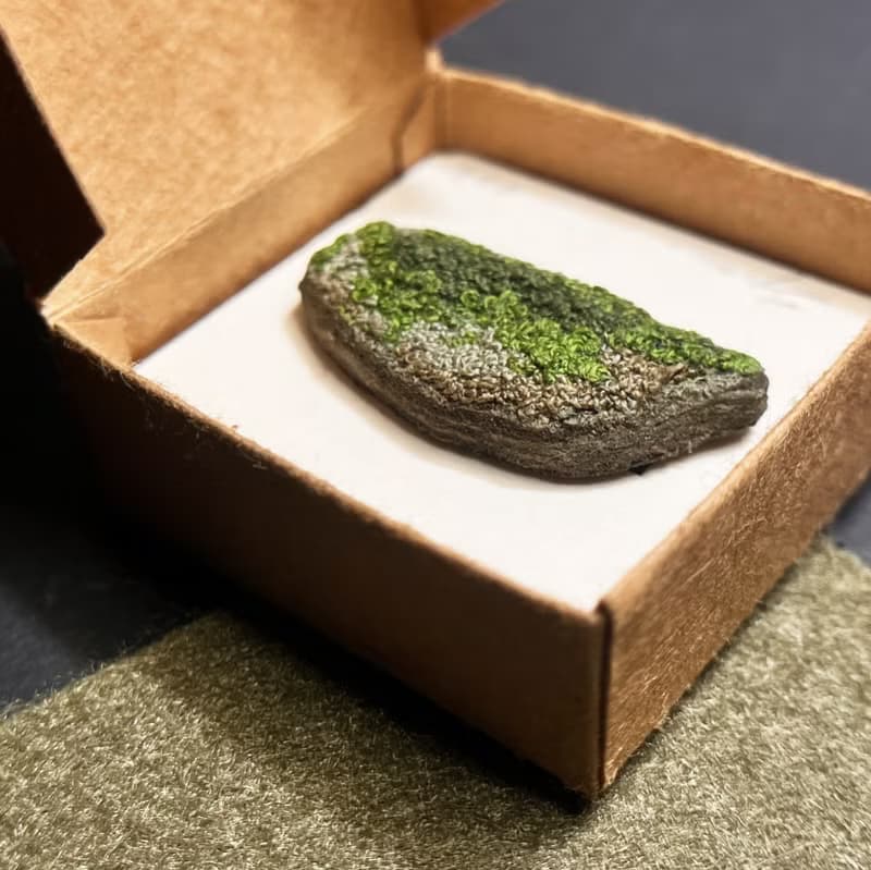 小小臺灣島嶼 迷你手工刺繡胸針 | 生日禮物 紀念禮物