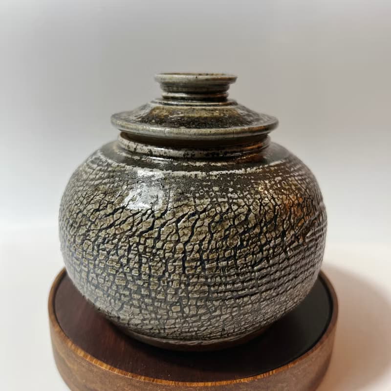 柴燒茶倉 / 半斤風化肌理茶倉 / 小平凡手作