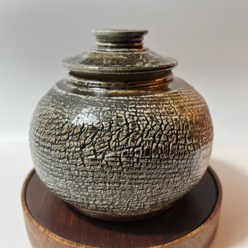 柴燒茶倉 / 半斤風化肌理茶倉 / 小平凡手作