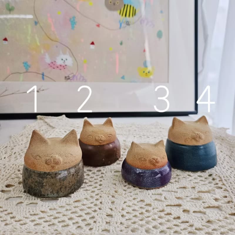 喵星村民陶瓷裝飾/擴香器/紙鎮