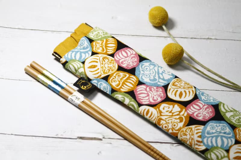 【Gi LAI】 環保彈片筷袋*達摩不倒翁だるまタンブラー