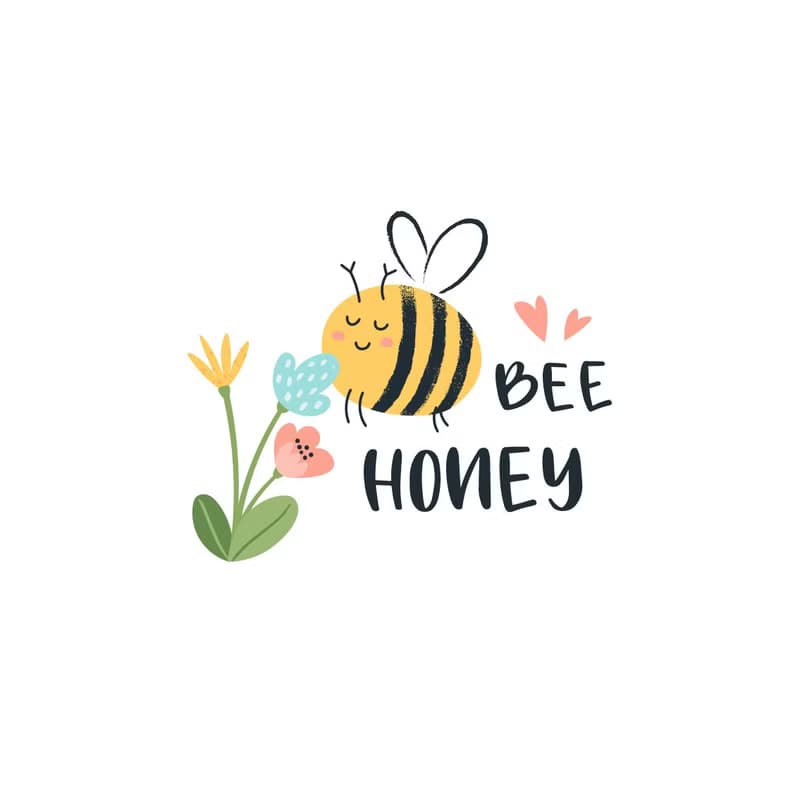 BEE哈尼小蜜蜂 長袖包屁衣 白 嬰兒 彌月 滿月