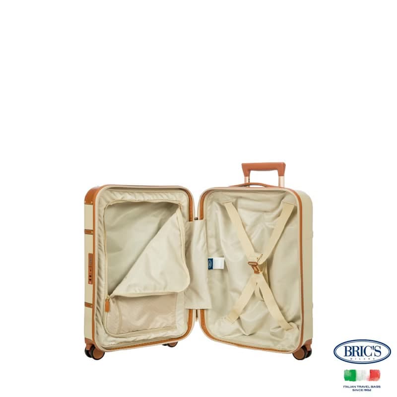 【BRIC' S】Bellagio3 21吋 防盜拉鍊箱 米白