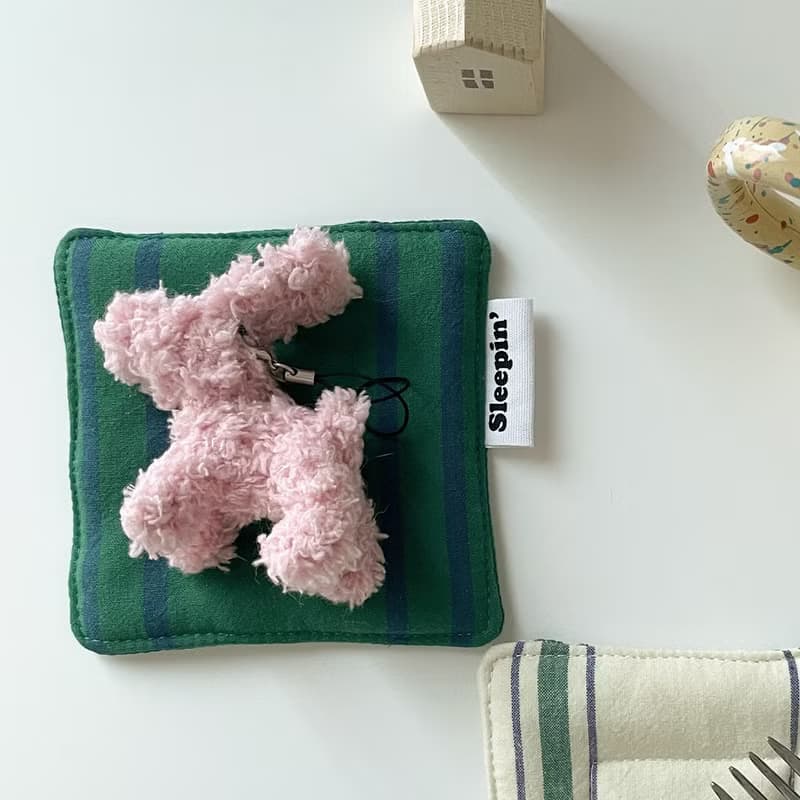Cushion tea coaster (Green)