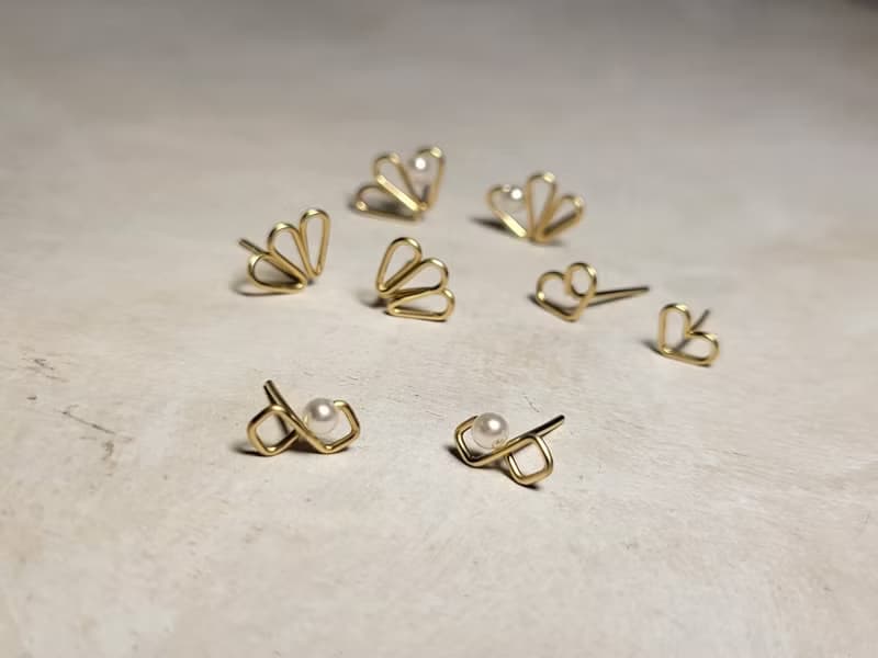 【母親節禮物】【新鮮人New Look】貝你遇見珍珠耳環 耳針耳夾14K