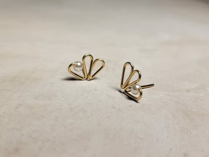 【母親節禮物】【新鮮人New Look】貝你遇見珍珠耳環 耳針耳夾14K
