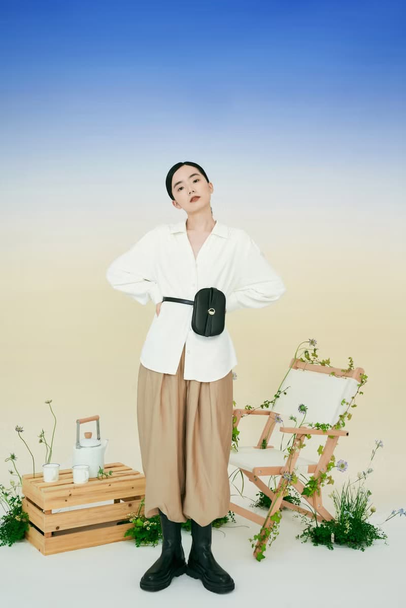 Hay Bag 素皮革 小圓包 斜背包 側背包 腰包 黑色