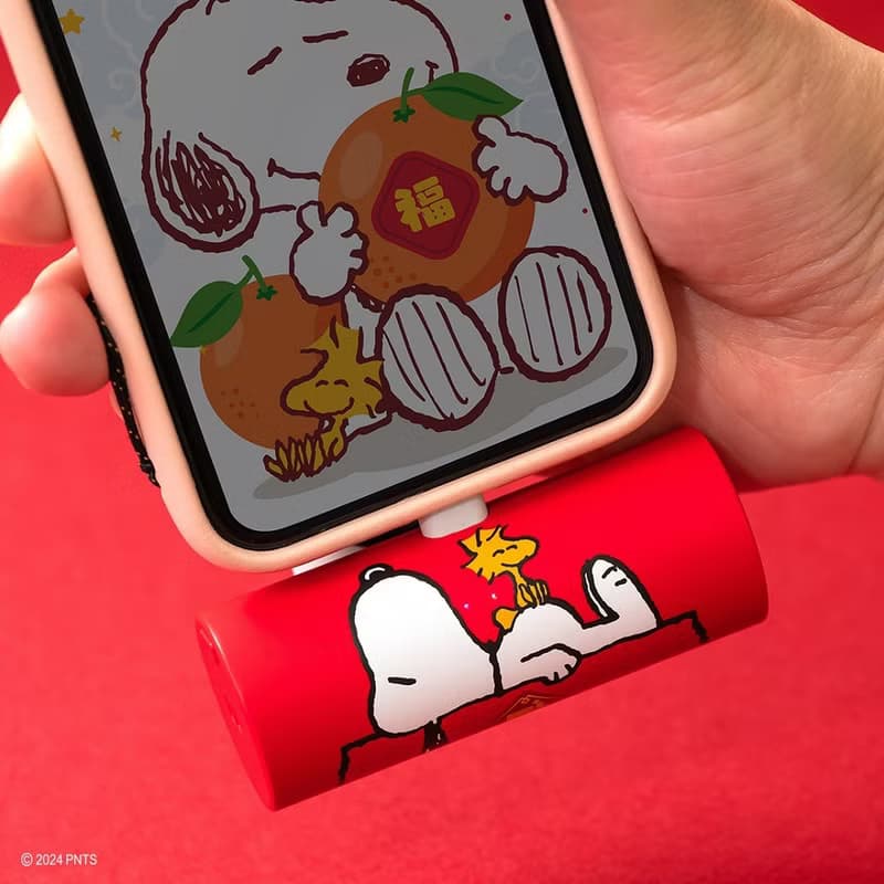 (有標示wh) 史努比開運紅PD快充口袋行動電源規格任選