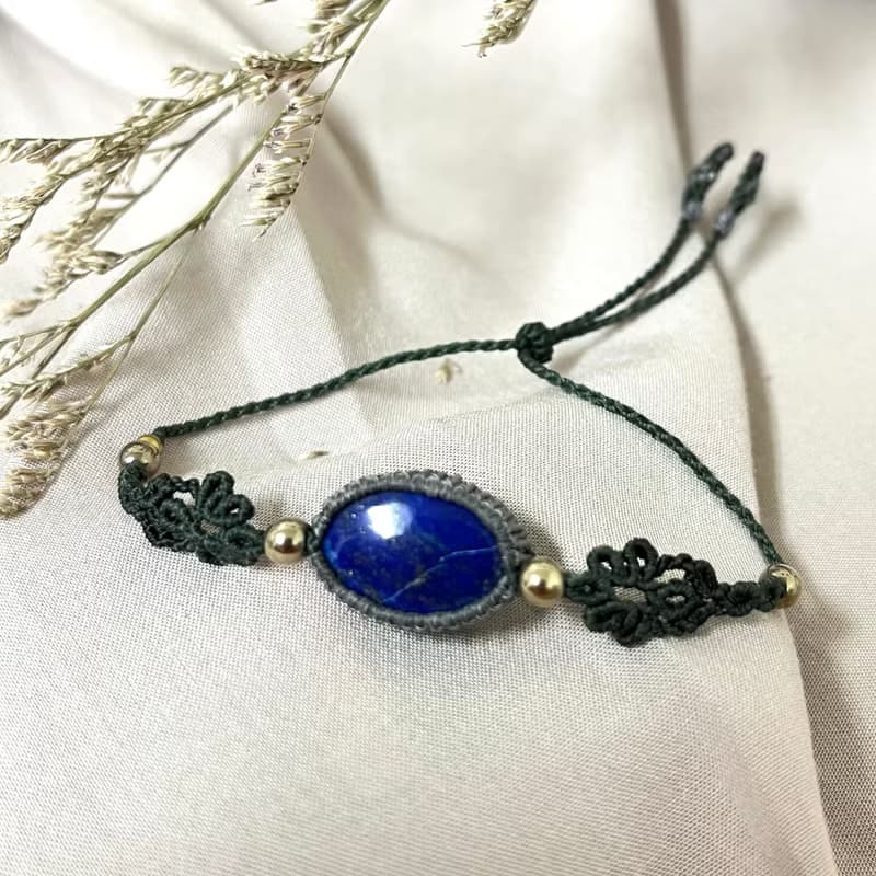 青金石編織手鍊/手環