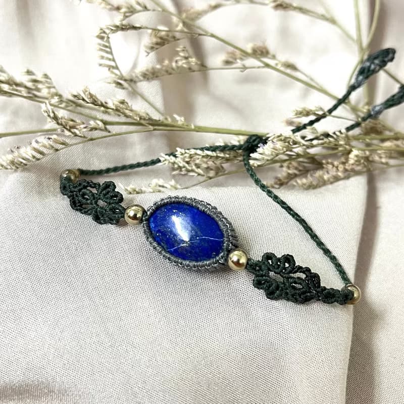 青金石編織手鍊/手環