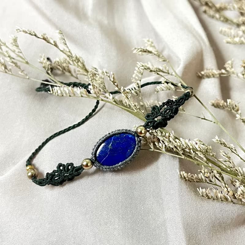 青金石編織手鍊/手環