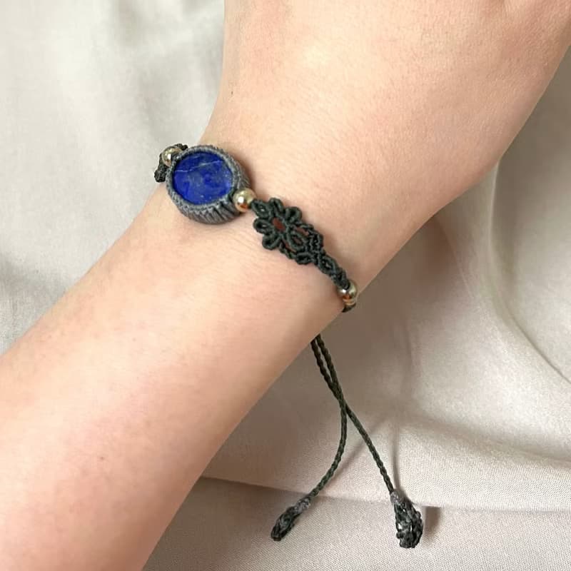 青金石編織手鍊/手環