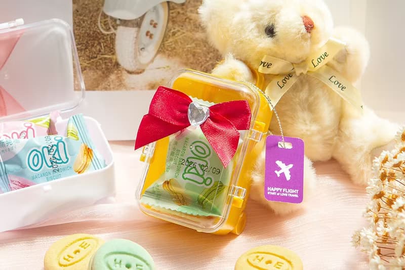 生日分享 創意行李箱餅乾(馬卡龍夾心餅2個入)