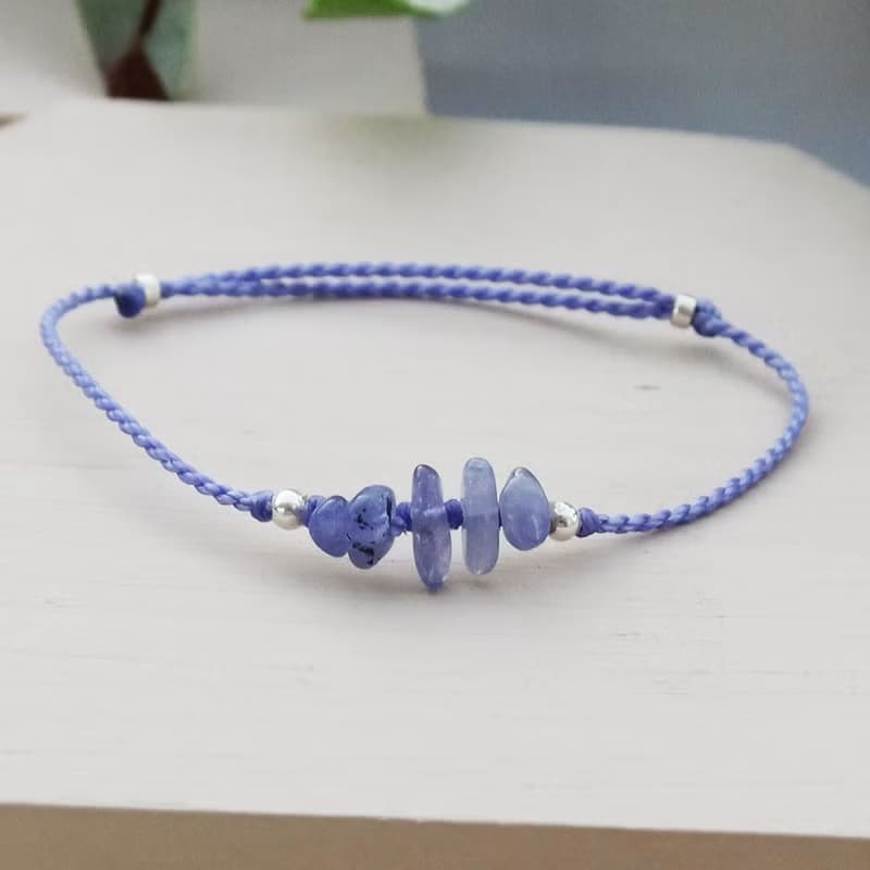 【水晶蠟繩系列】蓋亞的碎片系列1|極細蠟繩手鍊|大員囡仔