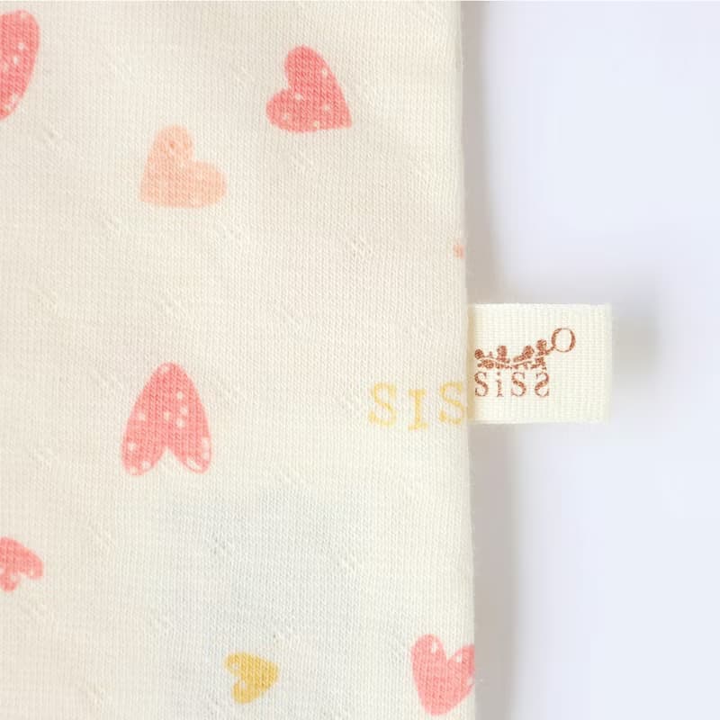 【SISSO有機棉】愛心朵朵天絲棉舒爽包屁衣 M L