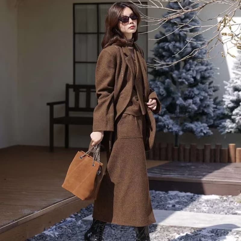 手提包 + 雙肩後背包 + 單肩包 + 斜挎包 真皮多功能女包 牛皮包