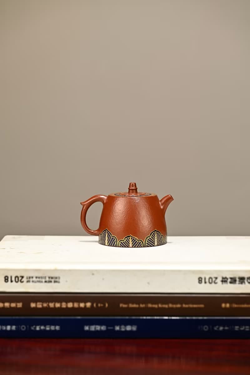 井欄 全手工大拍陶手雷罡作品師承范偉群容量150cc家藏朱泥