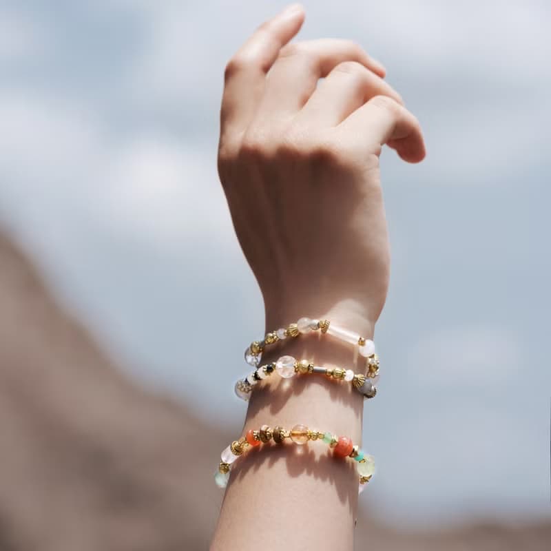 戀戀紅土城 // C1520太陽石圖畫石手鍊