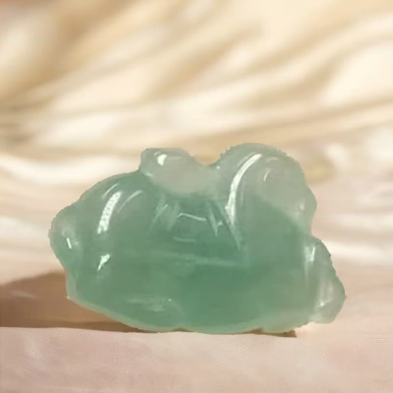 冰種翡翠唐馬 | 天然緬甸玉翡翠A貨 | 送禮