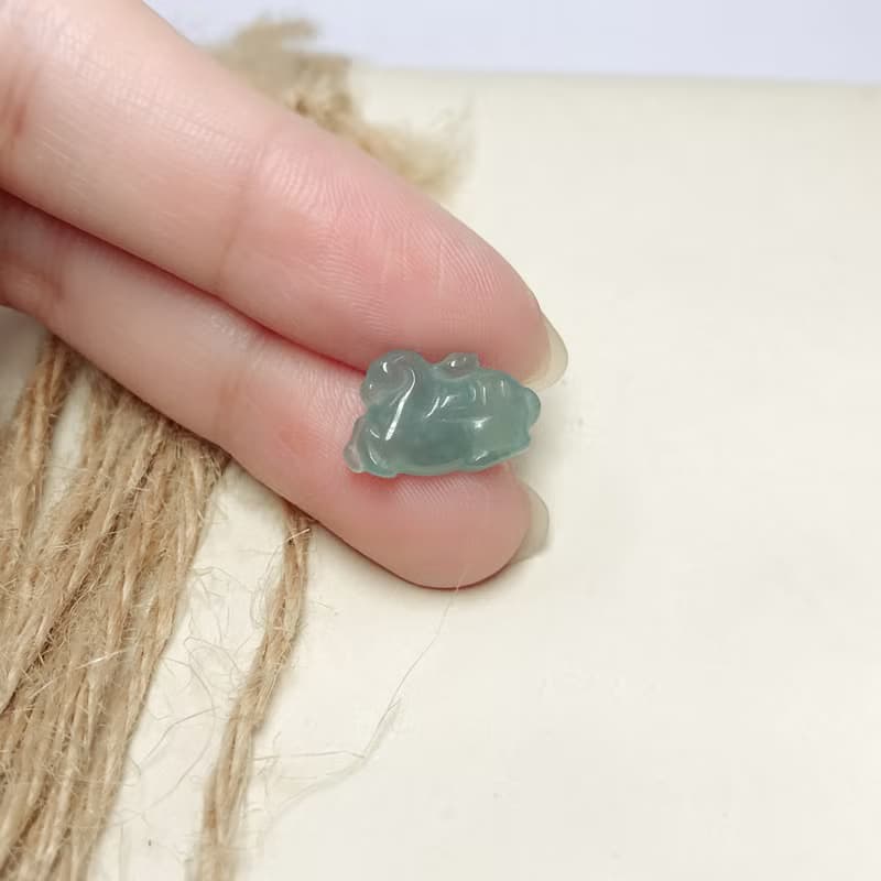 冰種翡翠唐馬 | 天然緬甸玉翡翠A貨 | 送禮