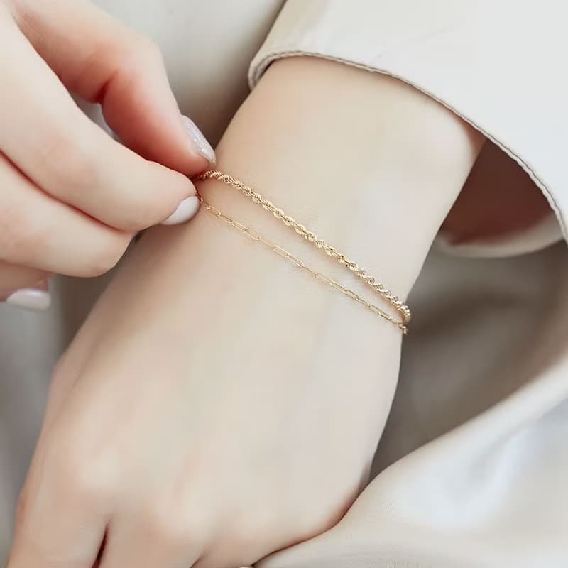 Visel 麻花編織手鍊