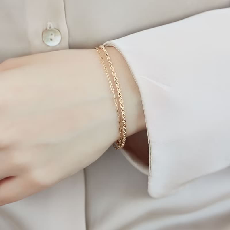 Visel 麻花編織手鍊