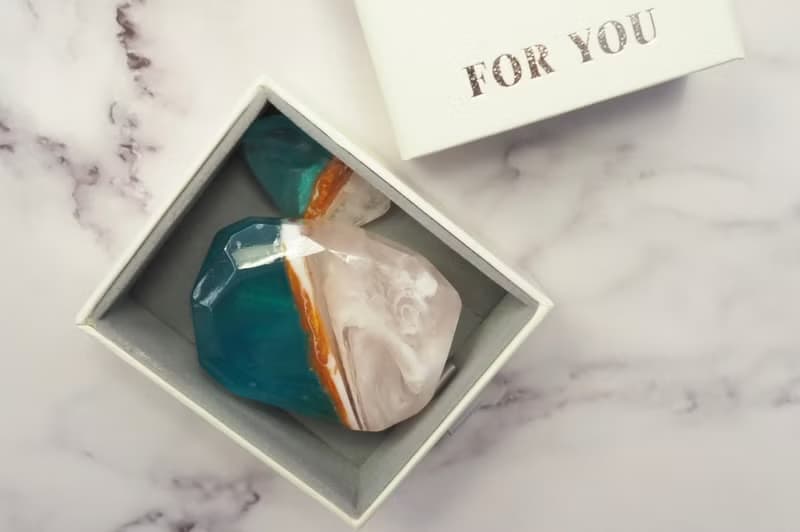 誕生石寶石皂禮盒訂製-單入