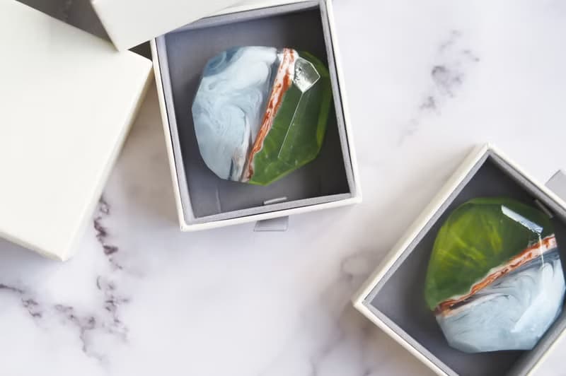 誕生石寶石皂禮盒訂製-單入