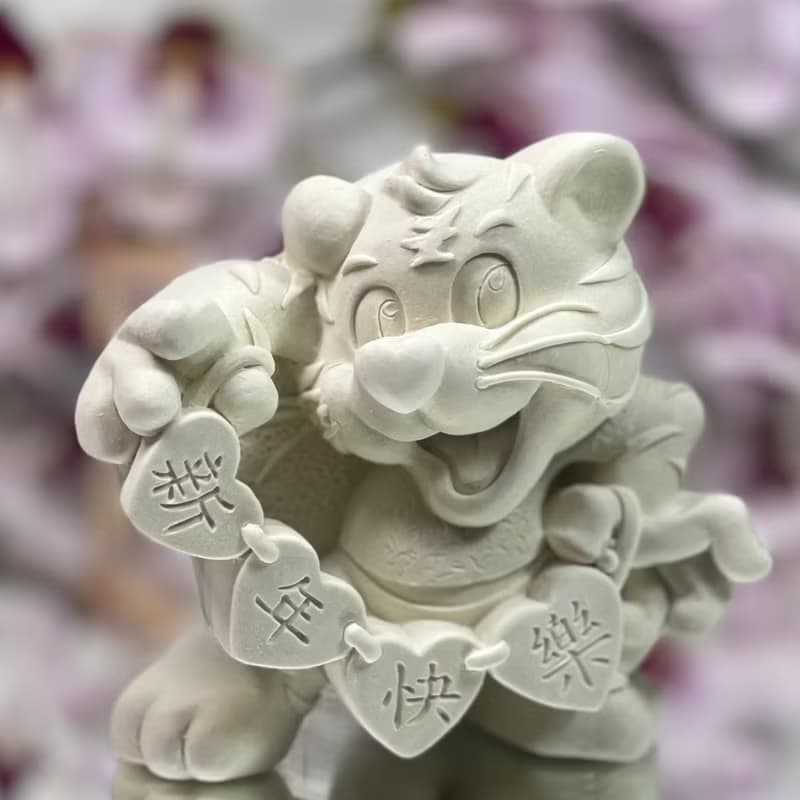 新年禮物 虎年快樂擴香石 小盤組 居家香氛 擴香石 薰香 珪藻土