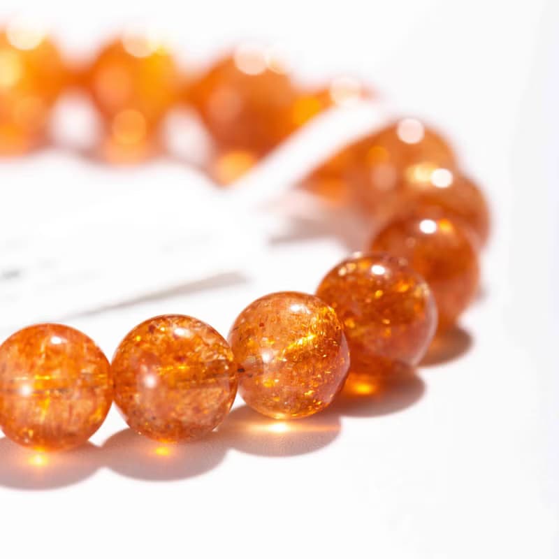 金太陽手鍊 | 頂級招財水晶一物一圖 | 天然水晶手鏈