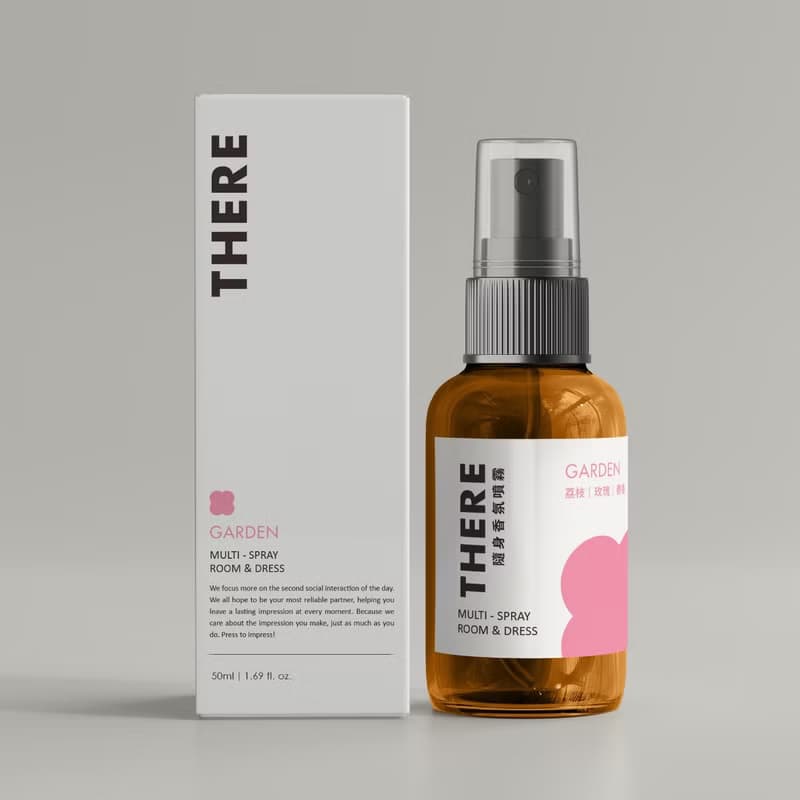 【THERE所向】01. GARDEN - 隨身兩用香氛噴霧(50ml/瓶) 空間噴霧