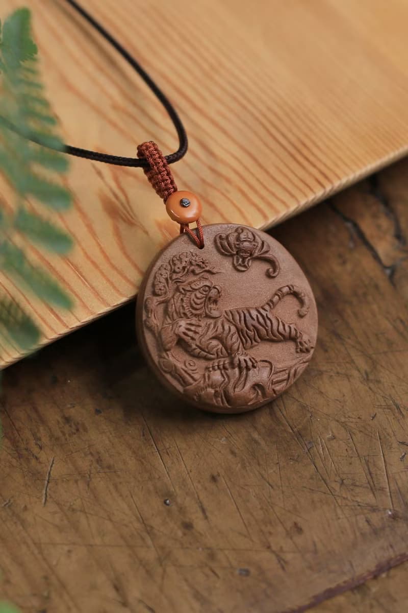 壹染指香品 | 福虎 單面香牌 一物一圖