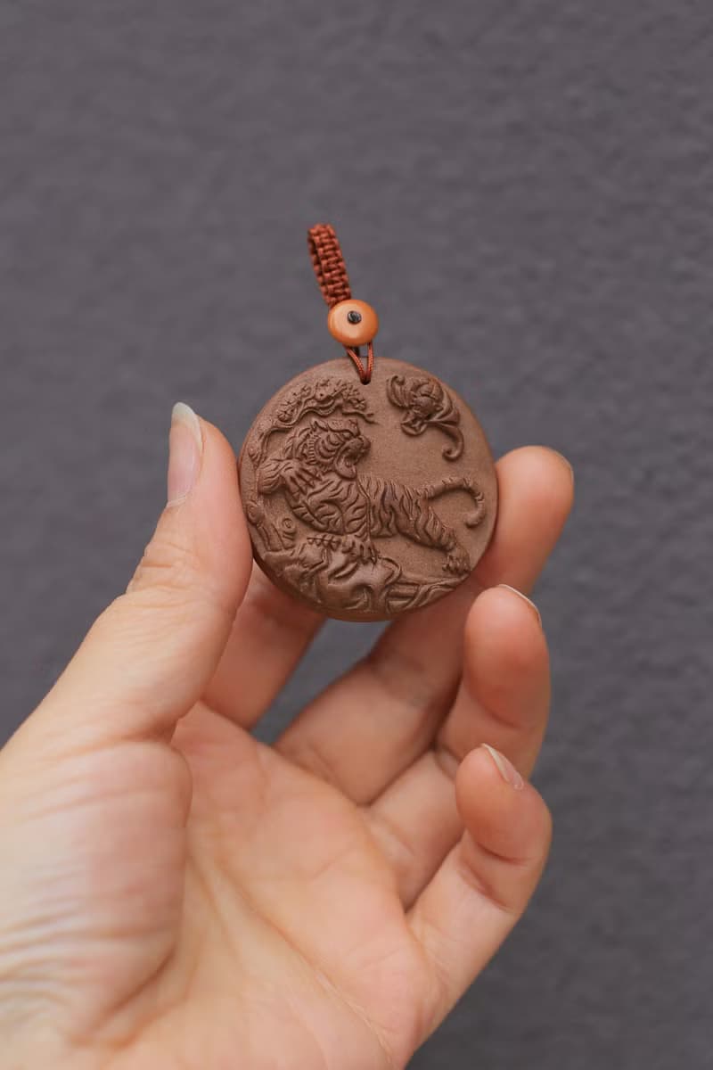 壹染指香品 | 福虎 單面香牌 一物一圖