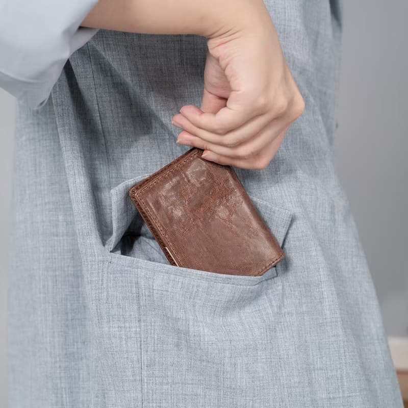 【經典時刻】質感全真皮萬用卡夾