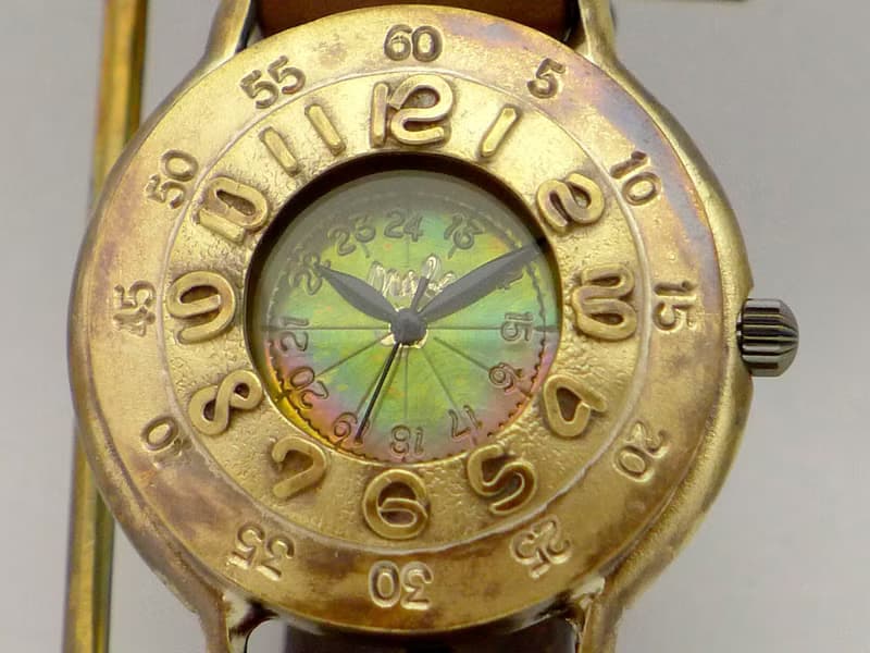 手作り時計  GunBoat-B  特大JUMBO Brass (JUM117 BR)