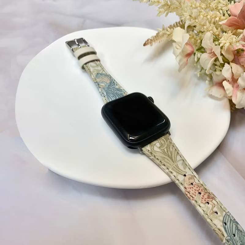 Apple Watch 38/40/41mm  BEST OF MORRIS 限量聯名款錶帶-象牙