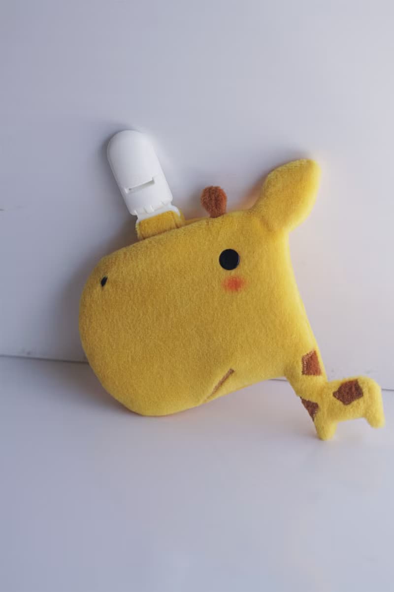 Bucute大頭長頸鹿護身符.御守套.平安符袋/寶寶專用/手工製作/