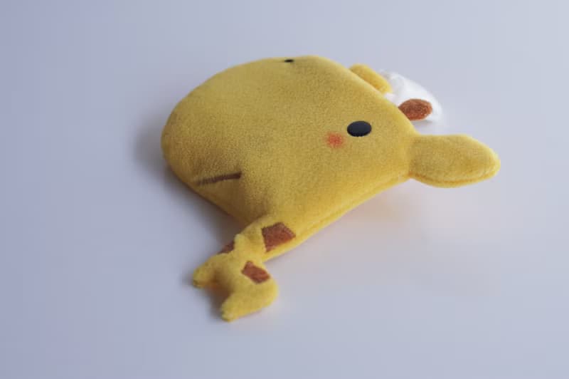 Bucute大頭長頸鹿護身符.御守套.平安符袋/寶寶專用/手工製作/