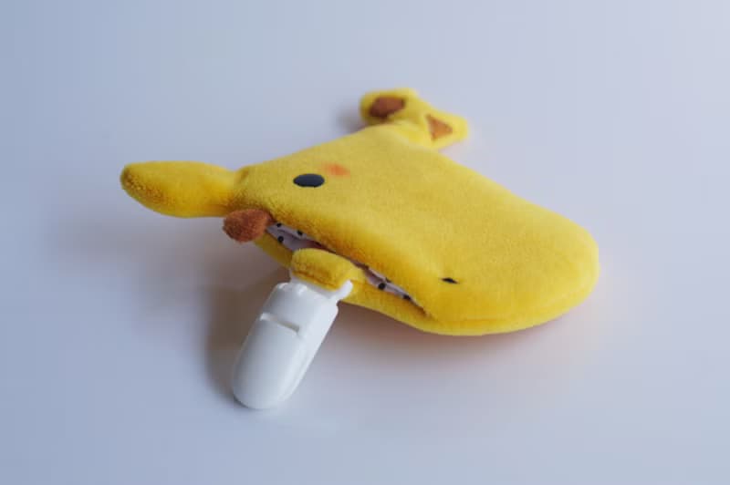 Bucute大頭長頸鹿護身符.御守套.平安符袋/寶寶專用/手工製作/