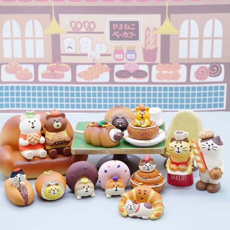 日本Decole Concombre - 可愛貓小餐室