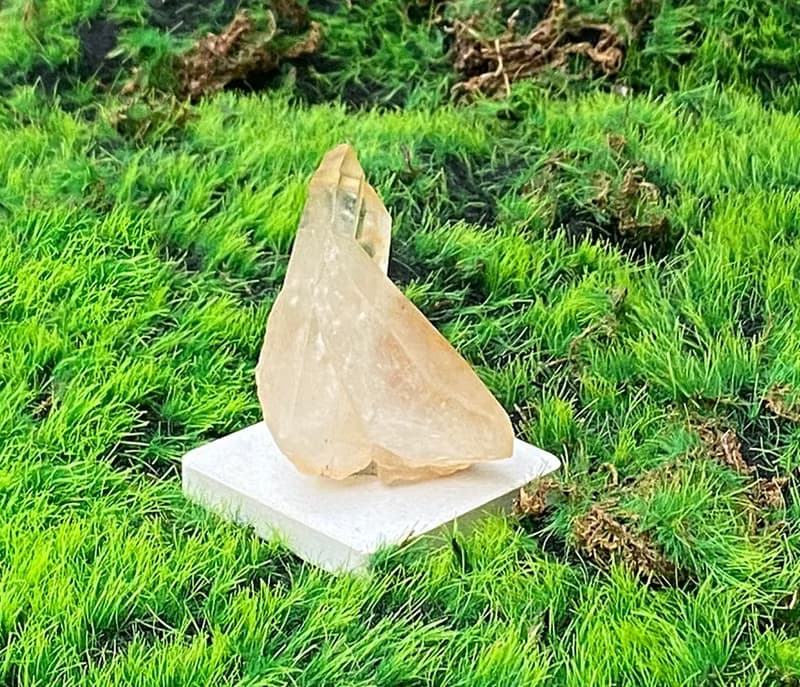 天然原礦粉皮雙生白水晶簇 療癒 避邪 淨化 能量 擺件 招財開運
