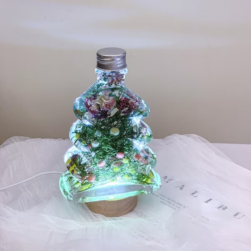 聖誕之息-浮游花樹瓶