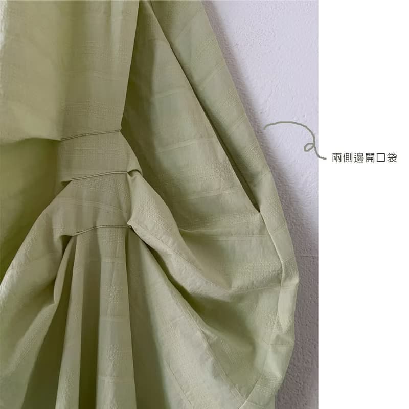 訂製系列-綁帶露背抓褶洋裝