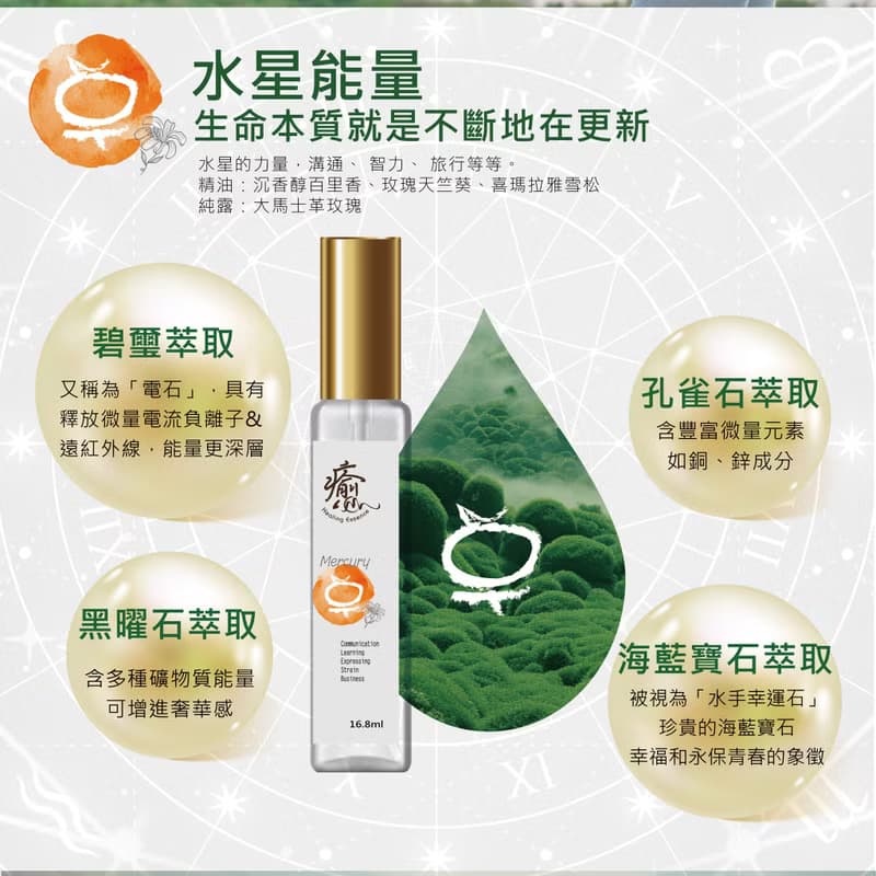 療癒靈氣精華-水星